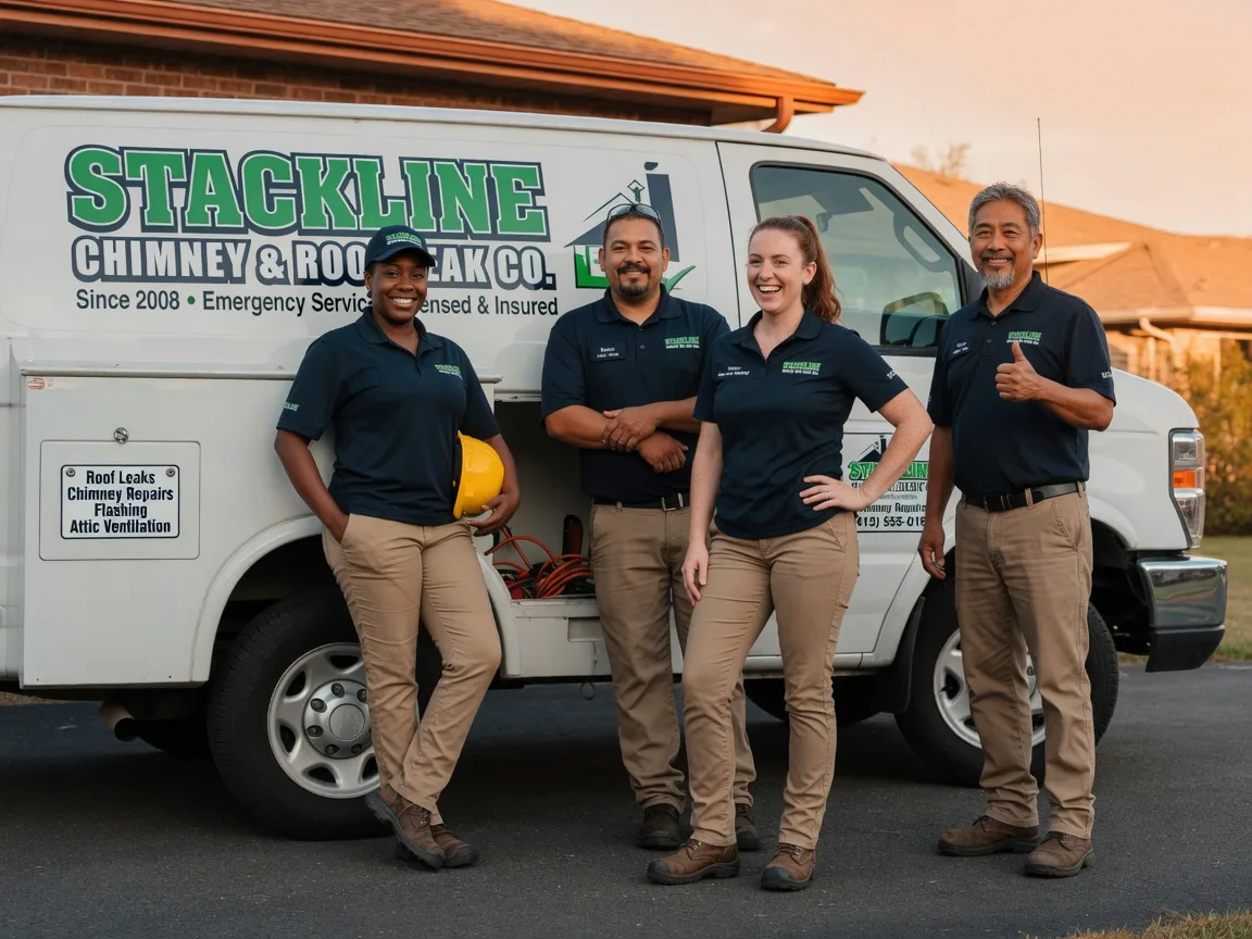 Chimney flashing repair company in East Falmouth, MA